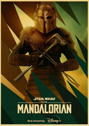 Affiche Star Wars The Mandalorian Ancêtre