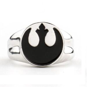 Bague Star Wars Rebelle avec déclinaisons Obsidien ou Flamme