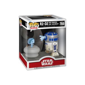 Figurine Deluxe R2-D2 et Leia - Star Wars N°766