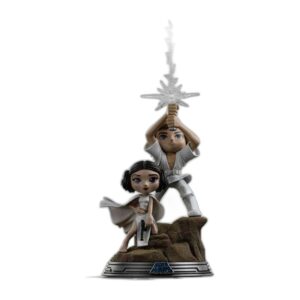 Statuette Mini Co. Luke & Leia 30 cm