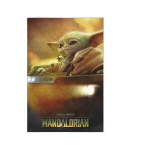 Grand poster Grogu dans son POD - 61 x 91,5 cm