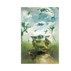 Grand poster Mandalorian Grogu Training 61x91,5 cm