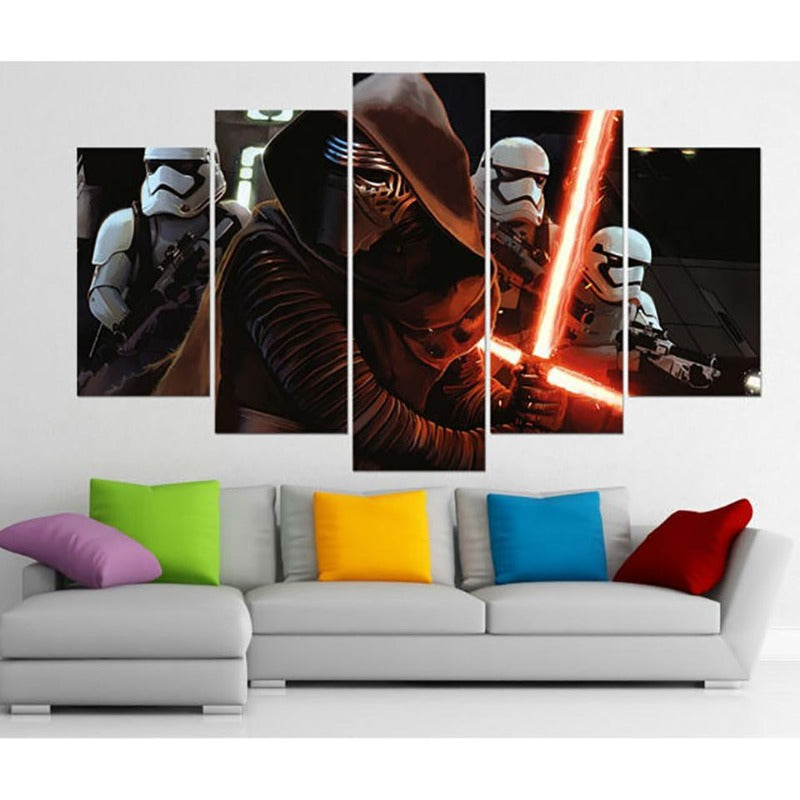 Tableau Star Wars Kylo Ren avec taille au choix – Image 2