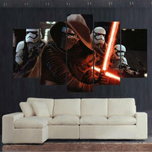 Tableau Star Wars Kylo Ren avec taille au choix