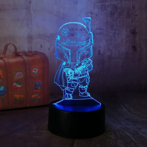 Lampe Star Wars Boba Fett 7 couleurs