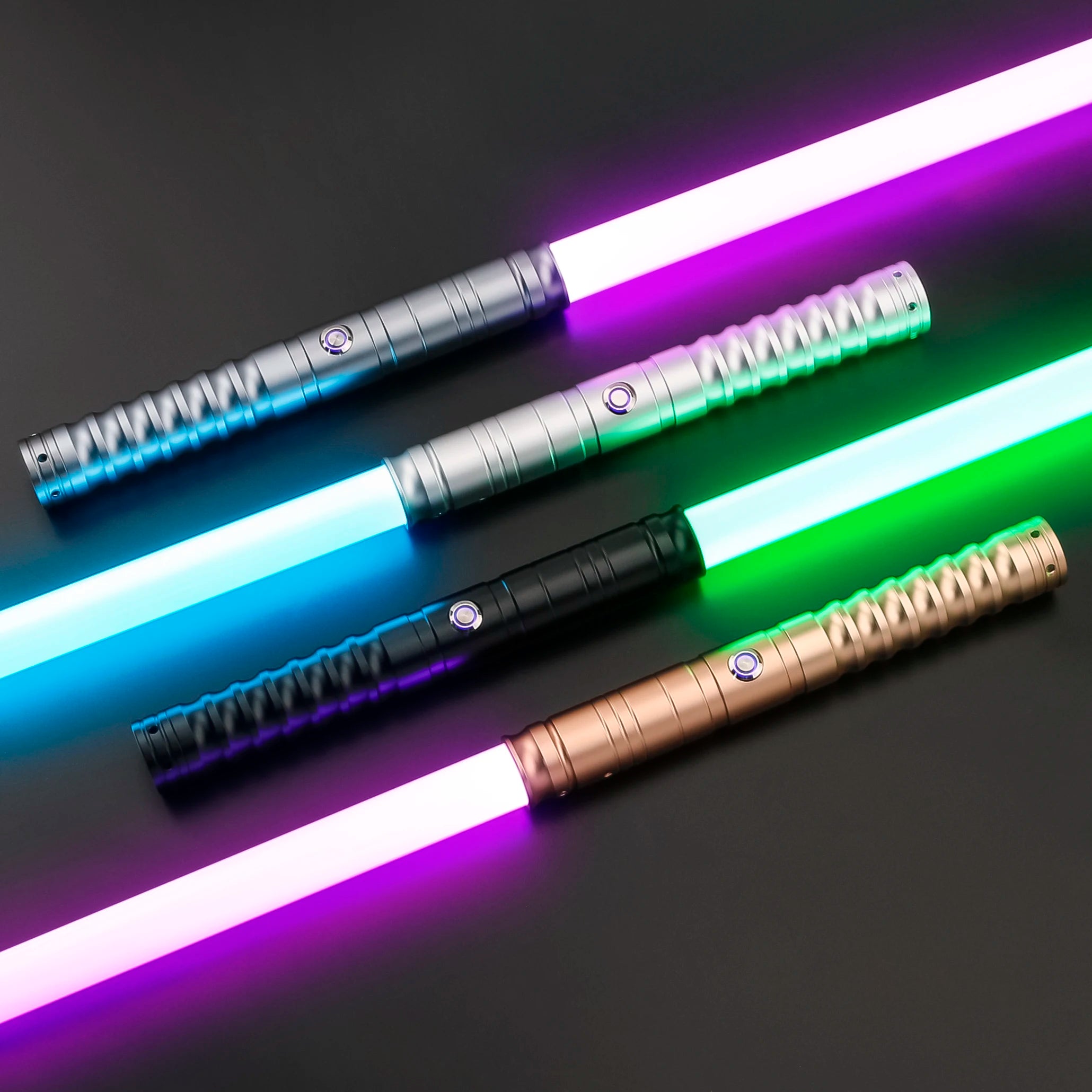 Sabre laser Star Wars pour enfant, coloris Chrome à Acier
