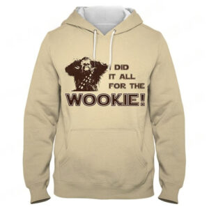Sweat Wookie Star Wars du XS au 3XL